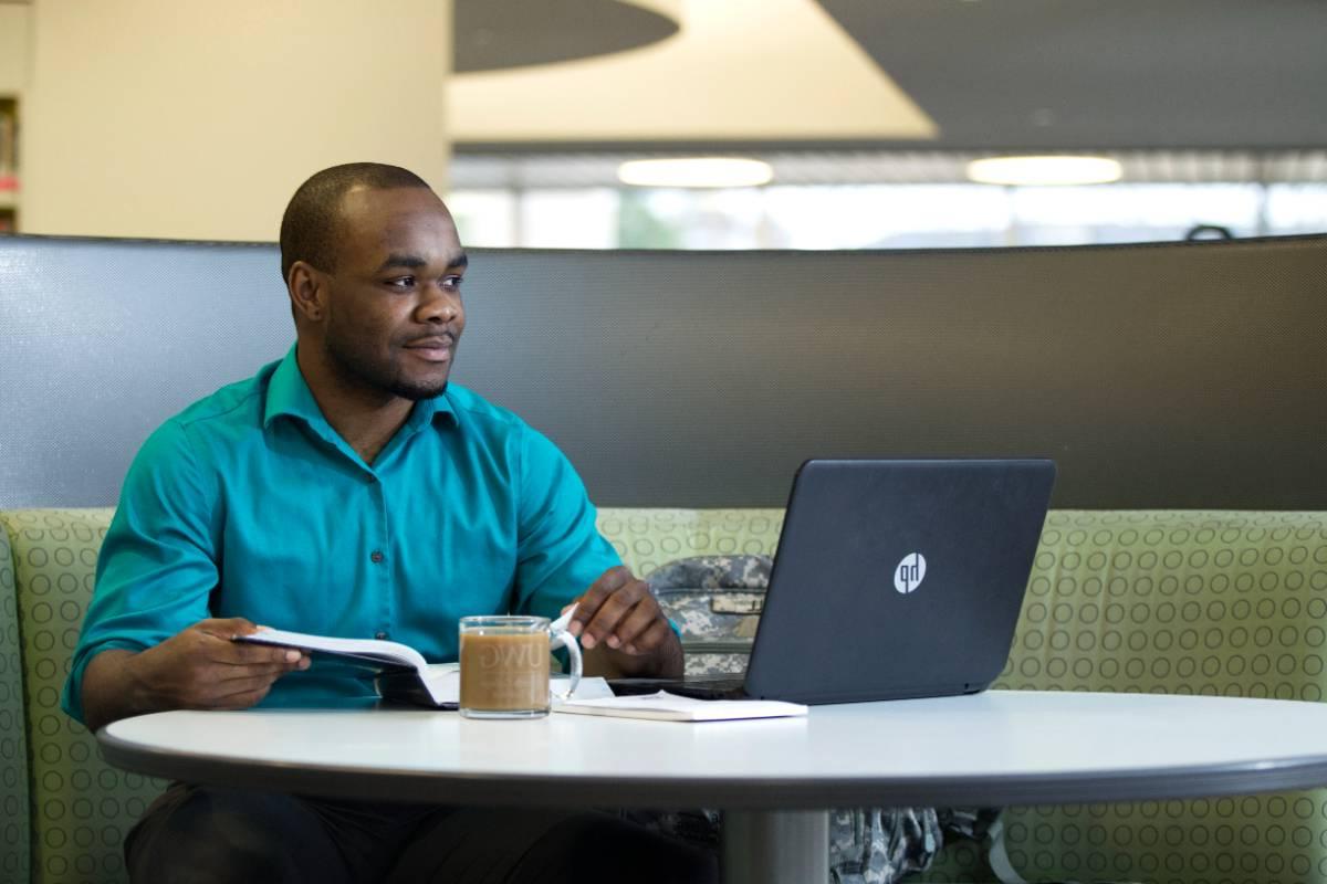 Student Studying